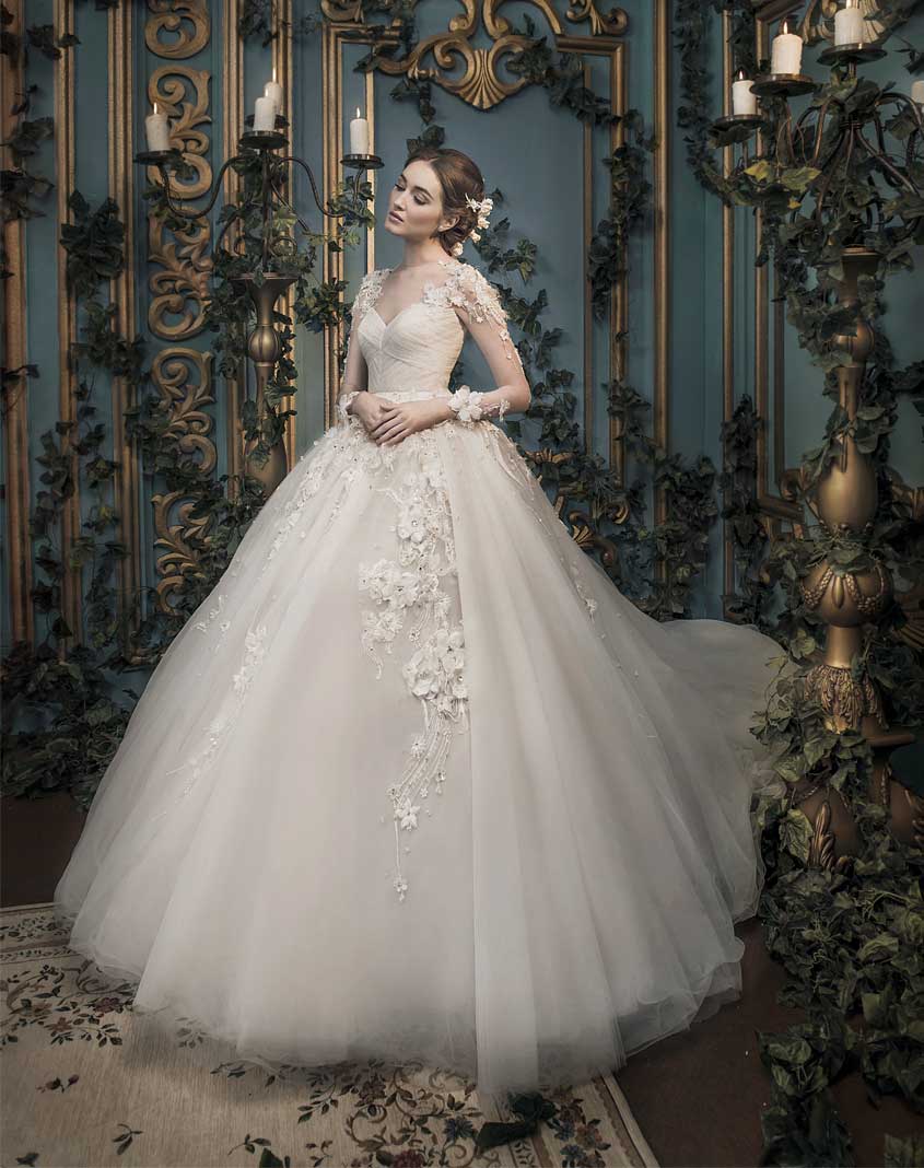 Timeless Wedding Dress, Ivory Bridal Gown, Ivory Bridal Collection, Bridal Jakarta, Gaun Pengantin, Wedding Dress