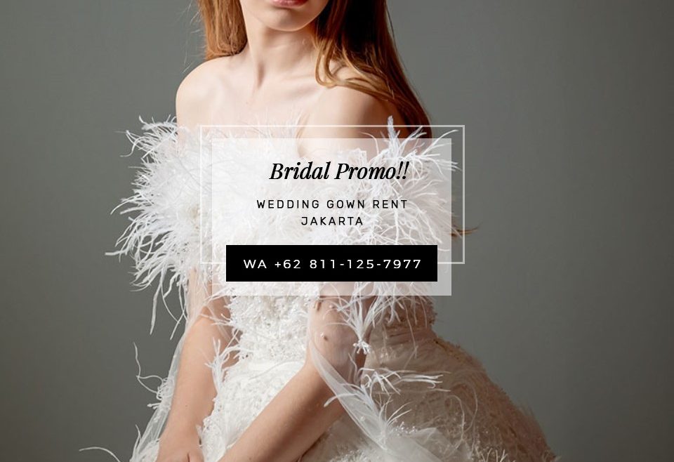 Wedding Dress For Rent Jakarta